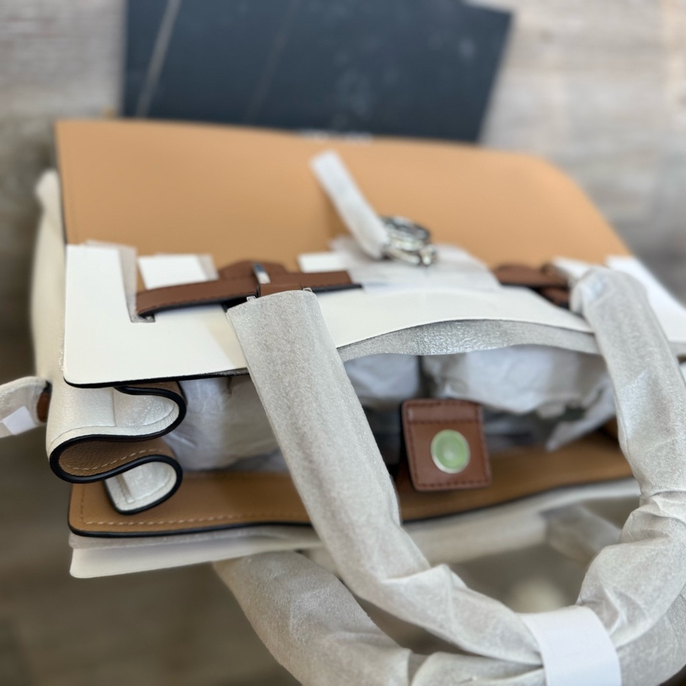 Hamilton Medium Color-Block Leather
Satchel - Picture 8 of 8